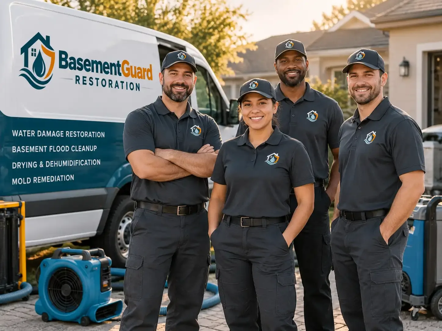 Basement Water Damage Restoration company in Hustler, WI